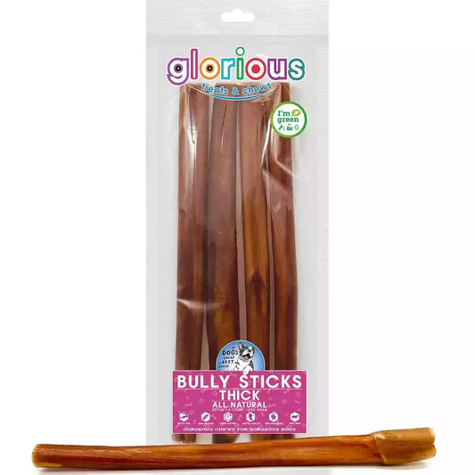 Thick Pizzles are premium, hearty chews for large dogs. With high protein and low fat, these robust treats support health while providing extended enjoyment.