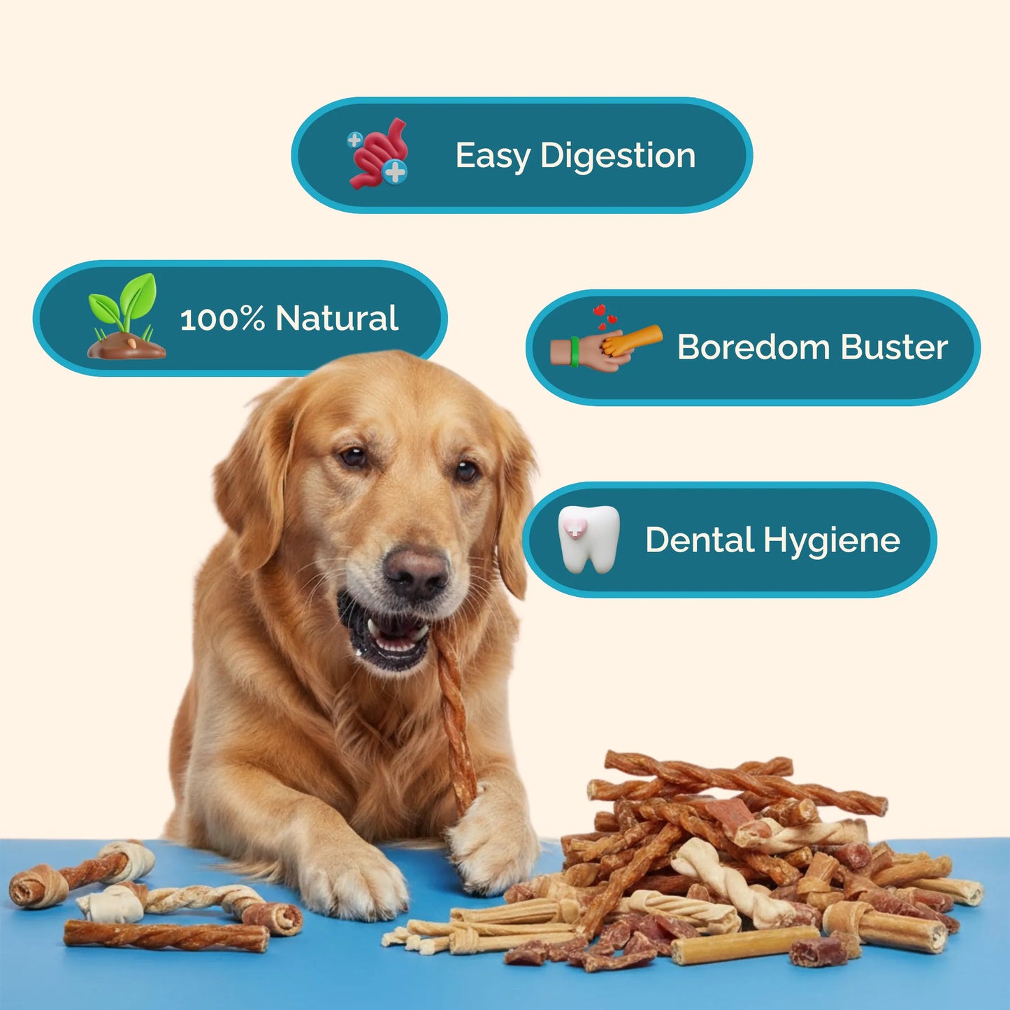 Lamb Skin Sticks Chews