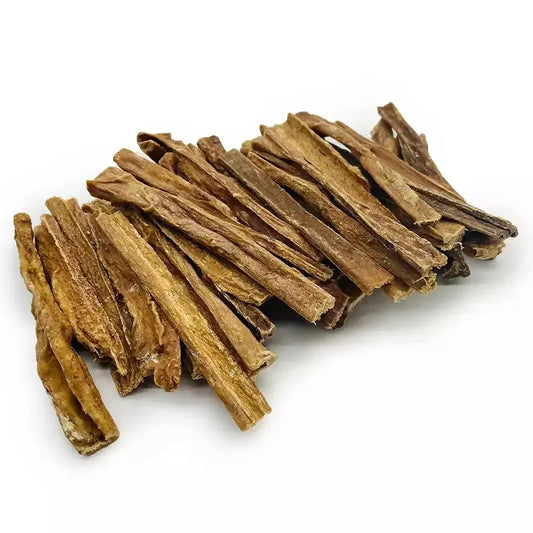 Discover the nutritional Premium Cow Udder Dog Treats! These protein-rich, low-fat treats are perfect for training and improving dental health, suitable for all dog breeds and ages, and free from artificial additives.