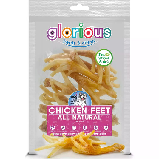 Premium Chicken Feet Dog Treats for your beloved pet! Natural, healthy, and flavorful, they're perfect for training rewards and suitable for all dogs, offering a variety of delightful flavors.