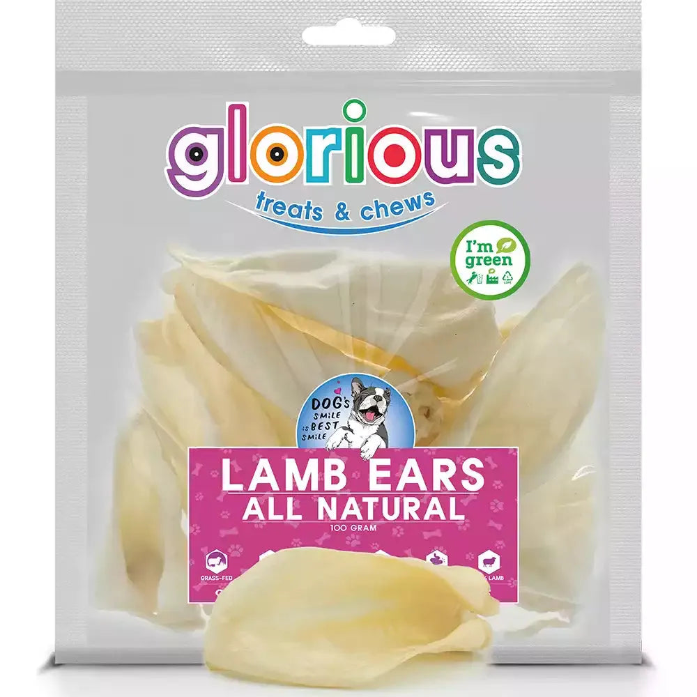 Premium Lamb Ears for Dogs: A single-ingredient, high-protein, natural chew treat promoting muscle development, dental health, and overall well-being. Delicious, nutritious, and loved by pets of all sizes.