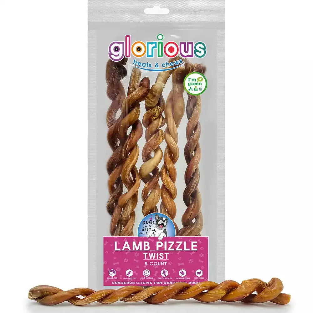 Indulge your pet with Lamb Pizzle Sticks, a tasty, nutrient-rich snack that supports dental health and provides long-lasting enjoyment for all dogs.